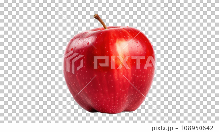 Apple on the transparent background 108950642
