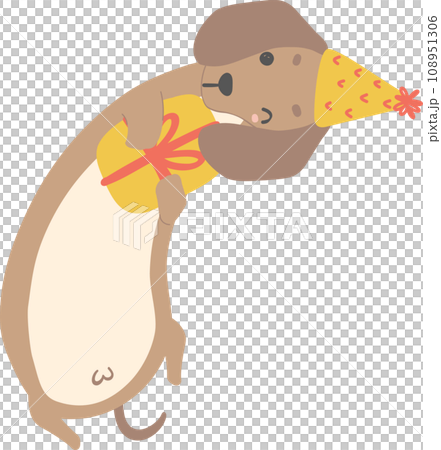 Birthday Dog, Cute Dachshund Sausage Dog with balloons , Festive and Playful Pet in Colorful Party Theme Birthday Dog, Cute Dachshund Sausage Dog with balloons , Festive and Playful Pet in Colorful Party Theme 108951306