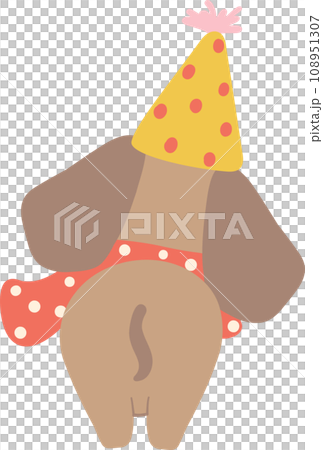 Birthday Dog, Cute Dachshund Sausage Dog with balloons , Festive and Playful Pet in Colorful Party Theme Birthday Dog, Cute Dachshund Sausage Dog with balloons , Festive and Playful Pet in Colorful Party Theme 108951307