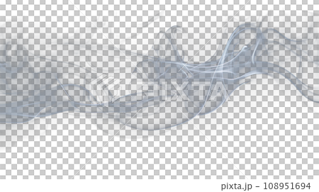 Smoke on the transparent background 108951694