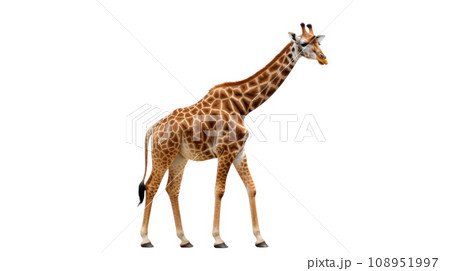 giraffe on the transparent background 108951997