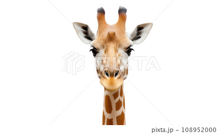 giraffe on the transparent background 108952000