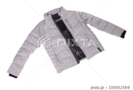 Winter jacket isolated on white 108952569