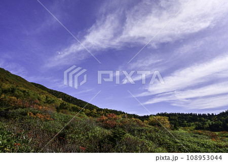 白山の秋景色 108953044