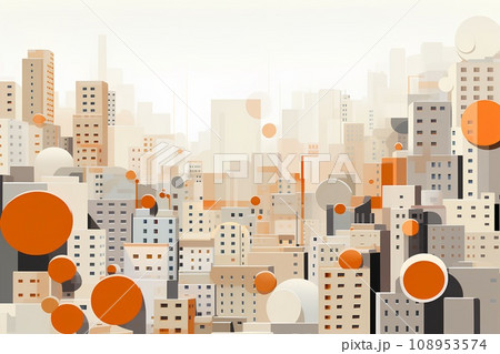 都会のイメージ-3 108953574