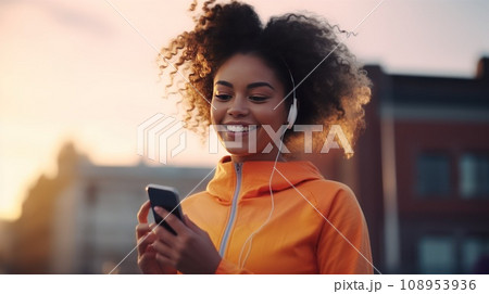 Young Caucasian man during a running workout in the summer park. Young Caucasian man during a running workout in the summer park. 108953936