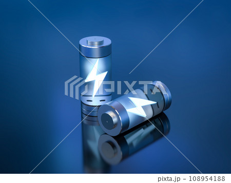 Group of li-ion or rechargeable batteries 108954188