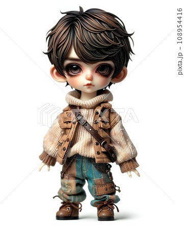 冬服の男性-Generative AI 108954416