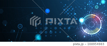 Technology Network Vector Background.. Science and technology presentation background. Big data connectivity software development wallpaper Technology Network Vector Background.. Science and technology presentation background. Big data connectivity software development wallpaper 108954983