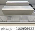 Modern residential building with balconies 108956922