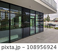 Entrance to a store or office 108956924