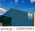 Logo mockup 3d sign building office or shop 108956943