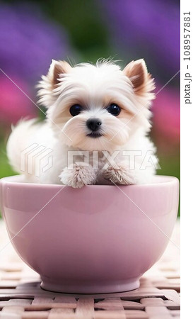 【AI生成】ティーカップドッグ(2501) 【AI生成】ティーカップドッグ(2501) 108957881