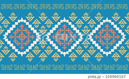 Kazakh nomadic tribes on background 108960187