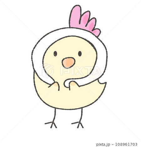 早くにわとり・大人になりたいひよこ　 108961703