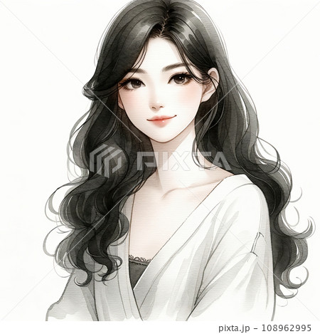 Maya Lasker 水彩画 女性肖像画 Maya Lasker 水彩画 女性肖像画