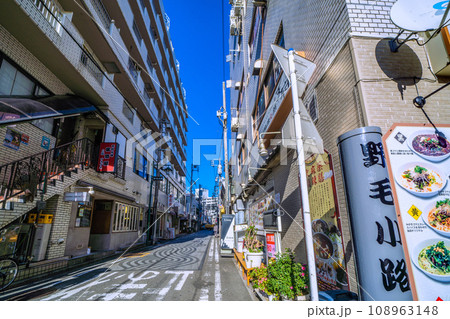 日本の横浜都市景観 脱コロナ、野毛の飲み屋街「野毛小路」などを望む=11月20日 日本の横浜都市景観 脱コロナ、野毛の飲み屋街「野毛小路」などを望む=11月20日 108963148