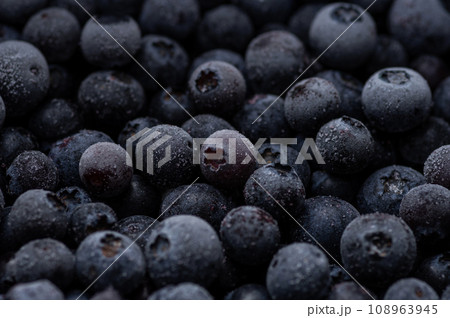 冷凍したブルーベリー 108963945