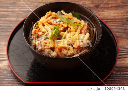 かき揚げ蕎麦 108964368