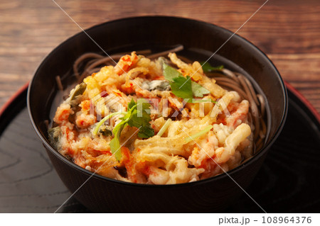 かき揚げ蕎麦 108964376