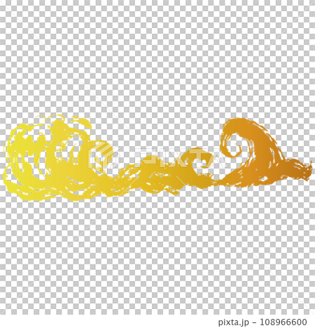 Simple golden wave/splash illustration material vector Simple golden wave/splash illustration material vector 108966600