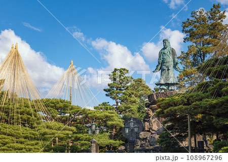金沢 兼六園秋景色 明治紀念之標 108967296