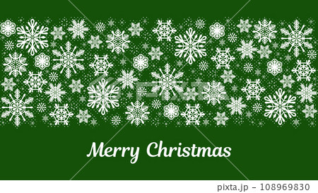 クリスマス風の雪の背景、16:9 クリスマス風の雪の背景、16:9 108969830