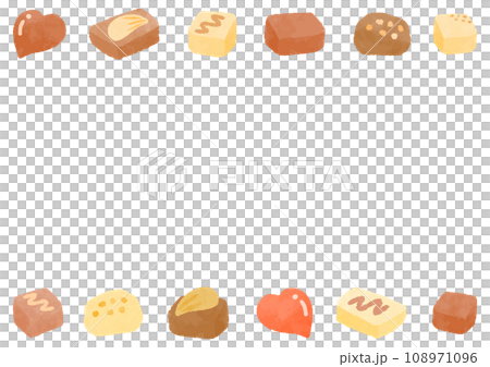 簡單的巧克力框架 簡單的巧克力框架 108971096