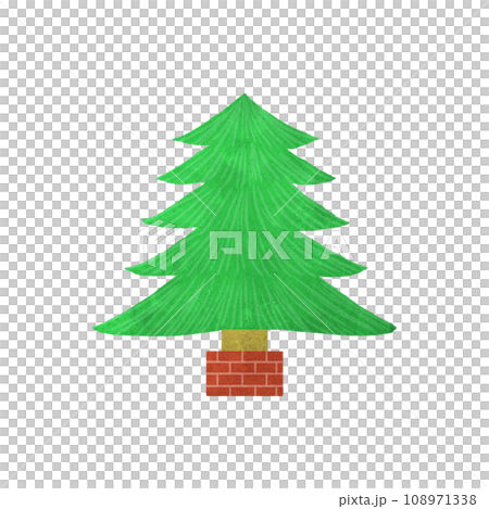 undecorated fir tree undecorated fir tree 108971338