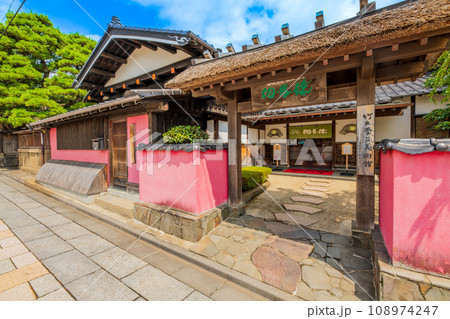 山形県 酒田市の町並み 相馬楼 山形県 酒田市の町並み 相馬楼 108974247