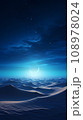 sunset over the desert 108978024