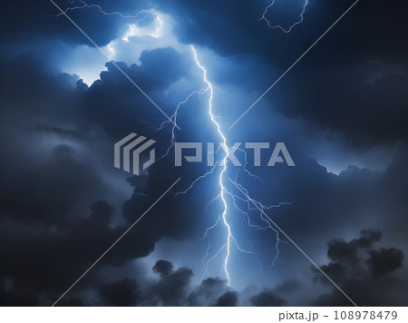 雷「AI生成画像」 雷「AI生成画像」 108978479