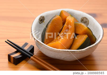かぼちゃ煮物 かぼちゃ煮物 108980565