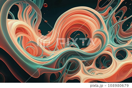 strange odd weird abstsract art 108980679