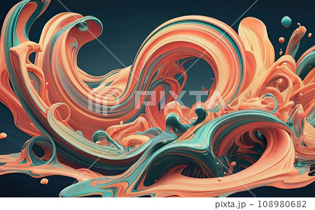 strange odd weird abstsract art 108980682