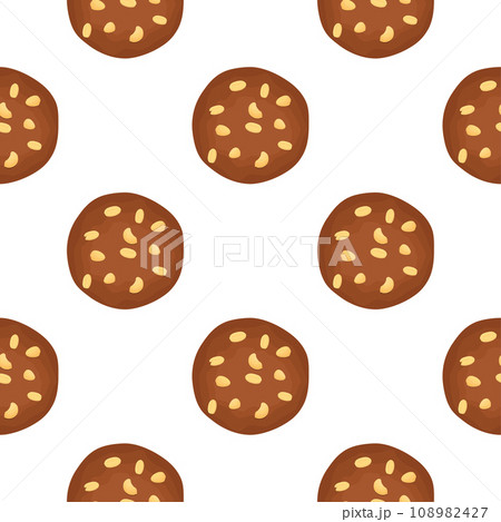 Pattern homemade cookie different taste in pastry biscuit Pattern homemade cookie different taste in pastry biscuit 108982427