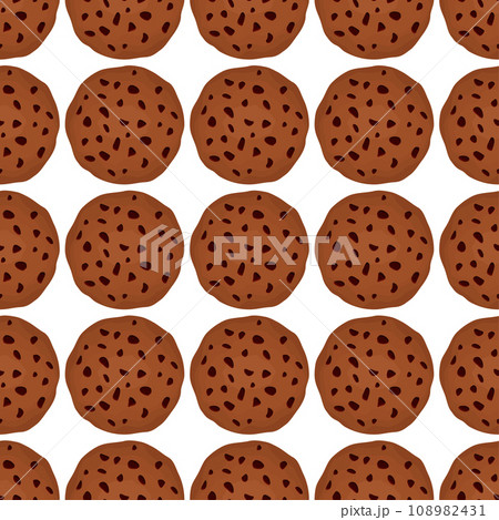 Pattern homemade cookie different taste in pastry biscuit Pattern homemade cookie different taste in pastry biscuit 108982431