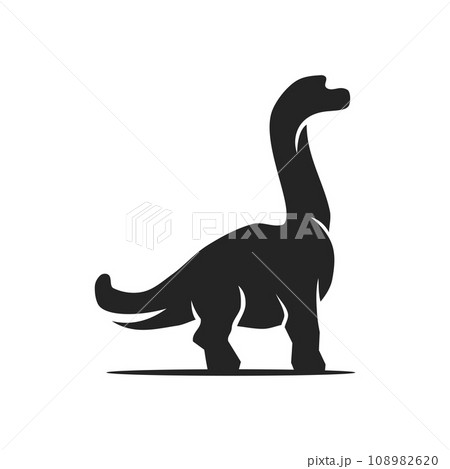 Brachiosaurus logo template Isolated. Brand Identity. Icon Abstract Vector graphic Brachiosaurus logo template Isolated. Brand Identity. Icon Abstract Vector graphic 108982620