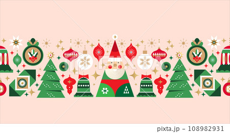 Christmas flat boeder pattern 3 108982931