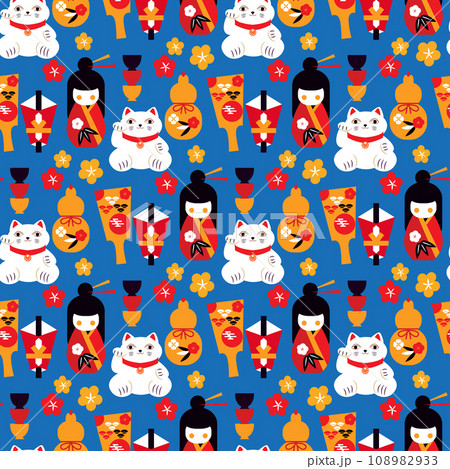 Maneki-neko pattern 31 Maneki-neko pattern 31 108982933