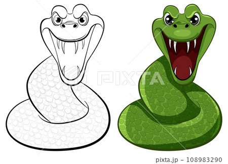 Green Mamba Snake Green Mamba Snake 108983290