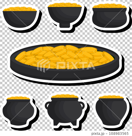 Beautiful illustration on theme of celebrating annual holiday St. Patrick's Day Beautiful illustration on theme of celebrating annual holiday St. Patrick's Day 108983565