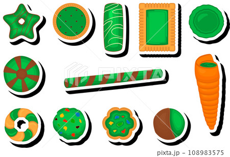 Beautiful illustration on theme of celebrating annual holiday St. Patrick's Day 108983575