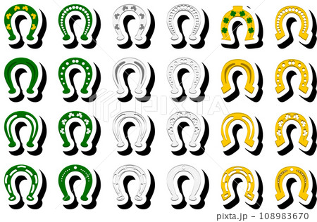 Beautiful illustration on theme of celebrating annual holiday St. Patrick's Day 108983670