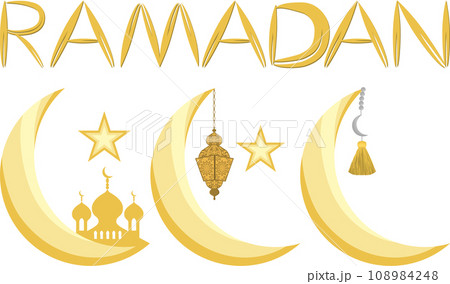 Collection accessory for celebration holiday Ramadan Collection accessory for celebration holiday Ramadan 108984248
