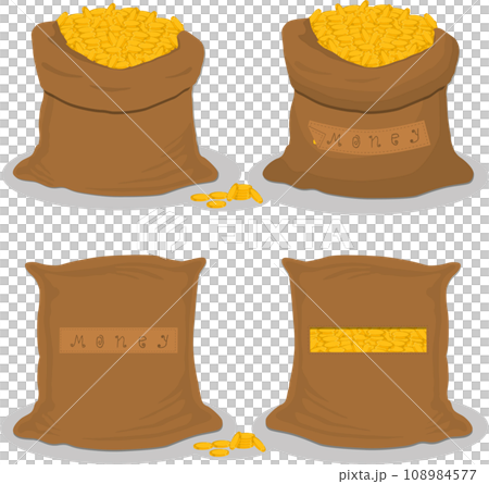 Set of big bags with natural product food Set of big bags with natural product food 108984577