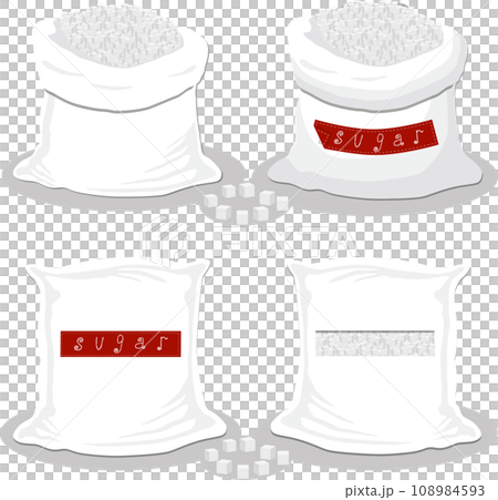 Set of big bags with natural product food Set of big bags with natural product food 108984593