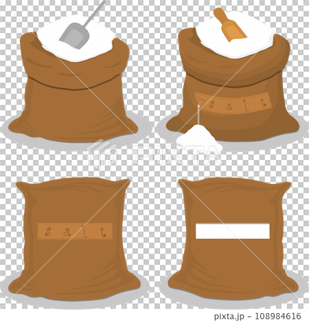 Set of big bags with natural product food Set of big bags with natural product food 108984616