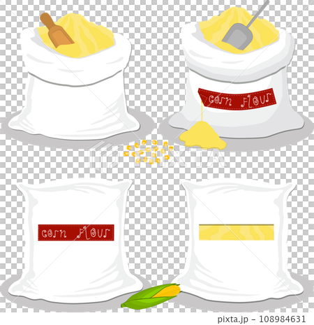 Set of big bags with natural product food Set of big bags with natural product food 108984631