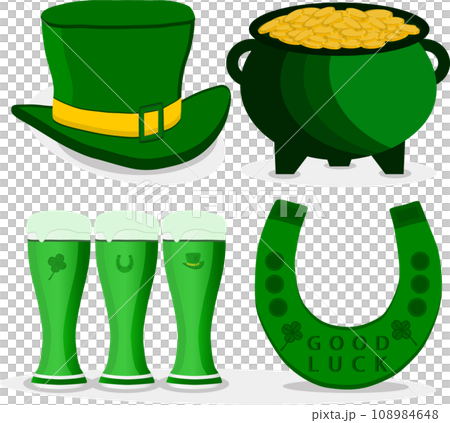 Collection accessory for celebration holiday Patrick's Day 108984648